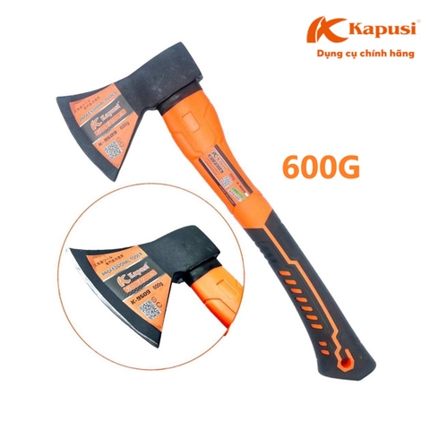 BÚA RÌU 600G KAPUSI K-9509 – THÉP KHÔNG GỈ, CÁN CHỐNG TRƠN TRƯỢT, BỀN BỈ MỌI CÔNG VIỆC, BH 12 tháng