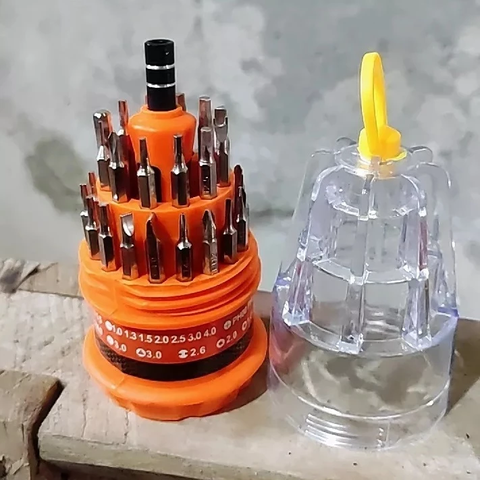 BỘ CỐC TUA VÍT ĐA NĂNG 31 CHI TIẾT K-6036 KAPUSI