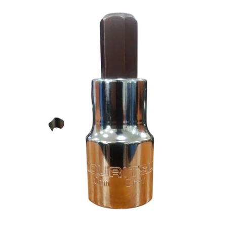 Đầu Khẩu Lục Giác Chân 1/2 Inch KOURITSU Thép Cr-V Cứng Cáp - Đầu Tuýp Lục Giác Đủ Cỡ Từ 4mm Đến 19mm, BH 12 tháng