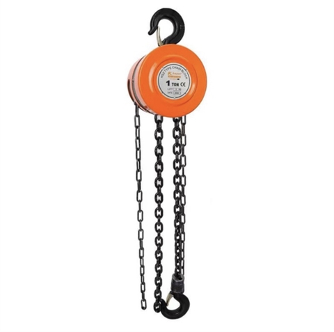 Pa lăng xích 1 tấn KAPUSI K-6853, độ dài xích 6m hợp kim thép cứng chắc chịu tải lớn