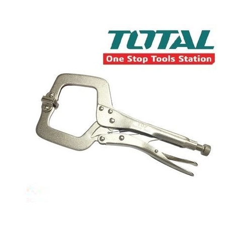 Kìm bấm chết chữ C TOTAL THT111113 Kích thước 11 inch, Thép carbon, Mạ niken