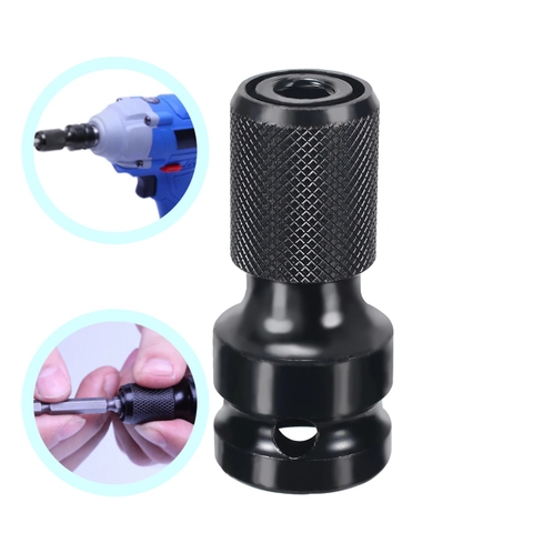 Đầu chuyển bulong 1/2 sang bắt vít 1/4 (6.35mm) K-7847 KAPUSI