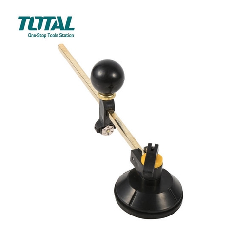 Dao cắt kiếng compa 600mm Total TGCT16001, cốc hút cao su, thước đo kim loại, đường kính cắt: 60cm