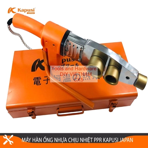 Máy Hàn Ống Nhiệt Ống Nhựa PPR PE PPC K-9300 Hãng Kapusi Phi 20 - 25 -32mm, Bảo Hành 12 Tháng