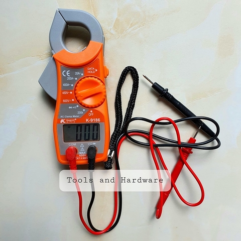 Ampe kềm đo điện hãng Kapusi K-9186 có tặng kèm bút thử điện Kapusi