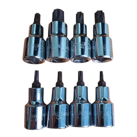 Đầu Tuýp Hoa Thị 1/2 KOURITSU Đủ Cỡ T20 T25 T27 T30 T40 T45 T50 T60 Bảo Hành 12 tháng