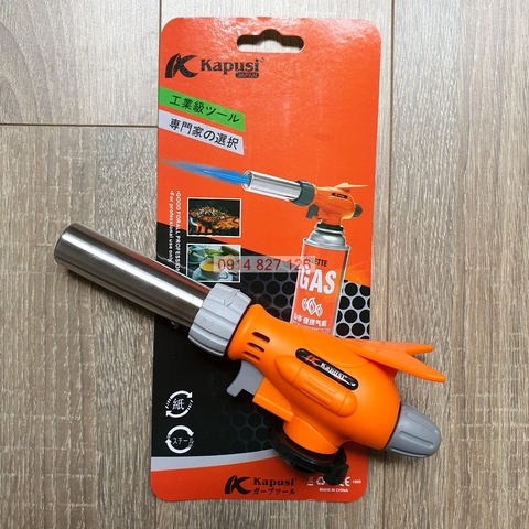 Đầu Khò Ga K-8009 và K-8008 Kapusi Cao Cấp, Đánh Lửa Tự Động Hãng KAPUSI, Bảo hành 12 tháng