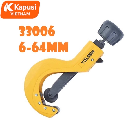 Dụng Cụ Cắt Ống Kim Loại Tolsen 33006 (6mm - 64mm) - Dụng Cụ Cắt Ống Công Nghiệp Hợp Kim Kẽm Cao Cấp, BH 12 tháng