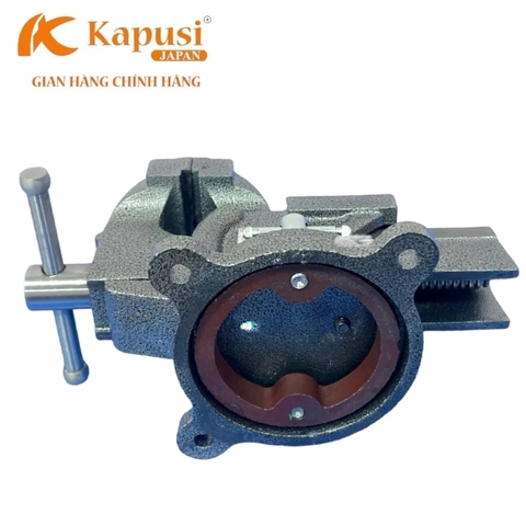 Ê Tô Bàn Nguội Kapusi Đa kích cỡ 3-4-5-6inch, Mâm Xoay 360°, Kẹp Chắc, Cứng Cáp, Bền Bỉ Cho Cơ Khí