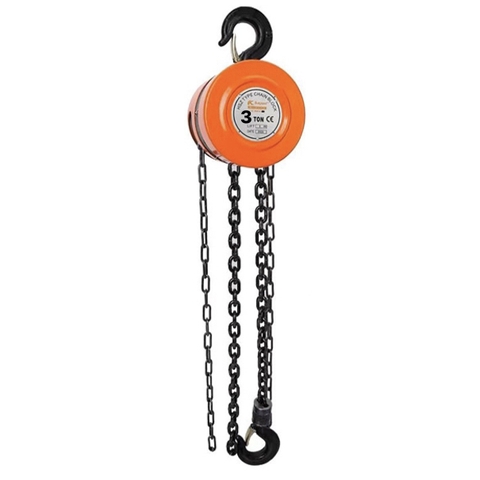 Pa lăng xích 3 tấn KAPUSI K-6859, độ dài xích 6m hợp kim thép cứng chắc chịu tải lớn