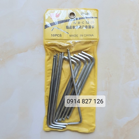 Lục giác lẻ đủ số - Chìa lục giác bi lẻ