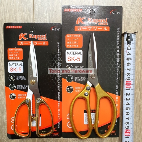 BỘ ĐÔI KÉO NHÀ BẾP ĐA NĂNG CẮT ĐỒ ĂN HÃNG KAPUSI K-8738 và K-0862