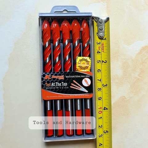 Hộp 5 Mũi khoan đa năng K-3506 hãng Kapusi phi 12mm, có tem chống hàng giả