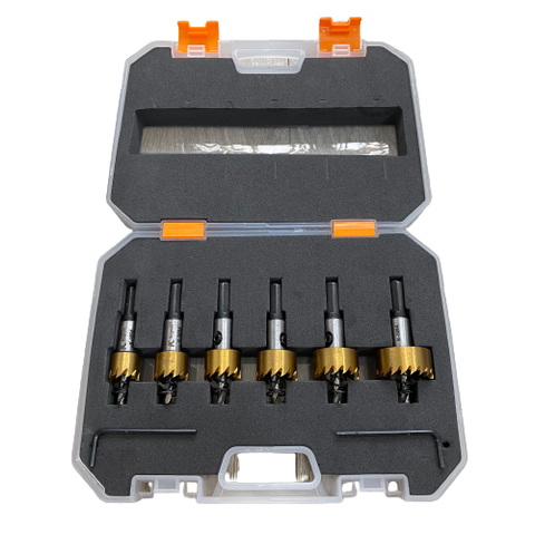 Bộ mũi khoét sắt inox KAPUSI 6 chi tiết K-3694