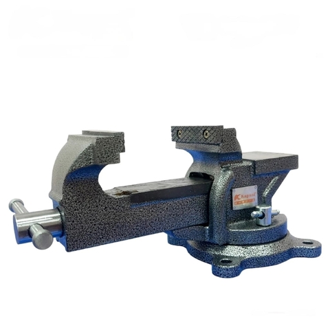 Ê Tô Bàn Nguội Kapusi K-0066, K-0067, K-0068, K-0069 cỡ 3-4-5-6inch, Mâm Xoay 360°, Kẹp Chắc, Cứng Cáp, Bền Bỉ Cho Cơ Khí
