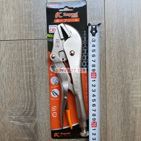 Kìm chết miệng tam giác hãng Kapusi K-8260, kích thước 10 inch (25cm)