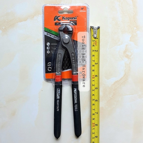 kìm nhổ cắt đinh hãng Kapusi K-8307 cỡ 9 inch tương đương 23cm