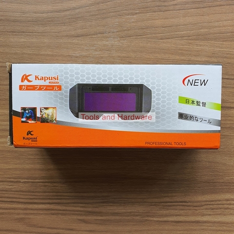 Kính hàn điện tử hãng Kapusi K-0084 tự động cảm biến khi hàn