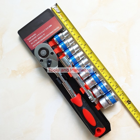 BỘ TUÝP TOP HỆ ½ INCH NHẬP KHẨU ĐÀI LOAN KÈM CẦN SIẾT TỰ ĐỘNG