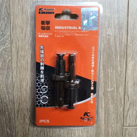 Chốt Chuyển Từ Máy Bắn Vít Sang Khoan đầu kẹp khoan măng ranh ren 10mm hãng Kapusi Japan