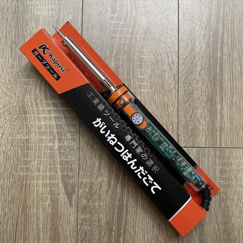 Mỏ hàn nhiệt cao cấp Kapusi công suất 80W K-9031 có núm điều chỉnh nhiệt độ