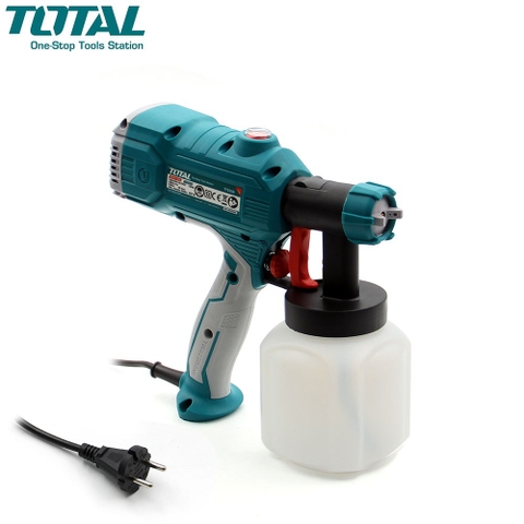 Máy phun sơn dùng điện TOTAL TT3506 220-240V~50/60Hz, Công suất 450W, 380ml / phút, 800ml
