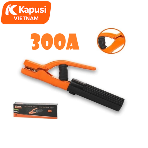 Kềm Hàn Đồng 300A KAPUSI K-2026 Thép Dày Chịu Nhiệt - Dụng Cụ Kẹp Que Hàn Thẳng Chéo Đa Năng Cho Thợ Cơ Khí BH 12 tháng