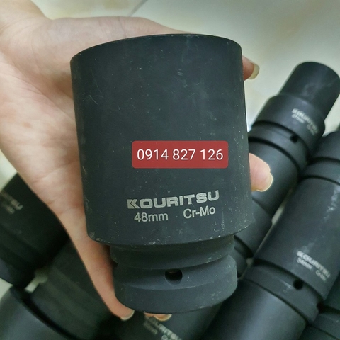 Tuýp dài đầu 1 inch Kouritsu Nhật Bản - Khẩu vặn ốc 1 inch