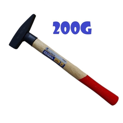 Búa Cán Gỗ Cơ Khí KOURITSU Cốt Thép Rèn Cứng Cáp Chống Gỉ Sét- Búa Cầm Tay Đủ Kích Cỡ 200g 300g 400g 500g, BH 12 Tháng