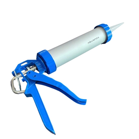 Súng Bắn Keo Silicon 9 Inch KOURITSU T14001 Vỏ Nhôm Tay Nhựa Cứng - Súng Bơm Keo Cầm Tay Bảo Hành 12 Tháng