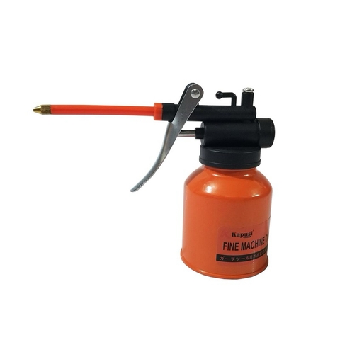 Bình Châm Nhớt, Vịt Dầu Bằng Thép 250ml Hãng Kapusi K-1050 vòi cam cứng