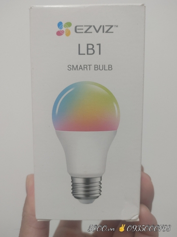 Bóng đèn EZVIZ - 220V | 16 triệu màu | Bảo hành 12 Tháng