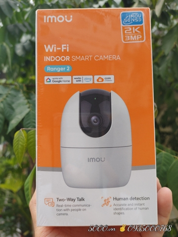(5.0Ghz) IMOU A32 PRO 2K 3MP - Có LAN | Ban đêm có màu | Nén H.265 | Nhận thẻ 512GB (Lưu liên tục 1 tháng)