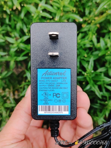 Nguồn 12V2A Chui tròn lớn (100 gram | Dài 100cm | Hộp 100c | Bảo hành 3 tháng 1 đổi 1 tức thì)