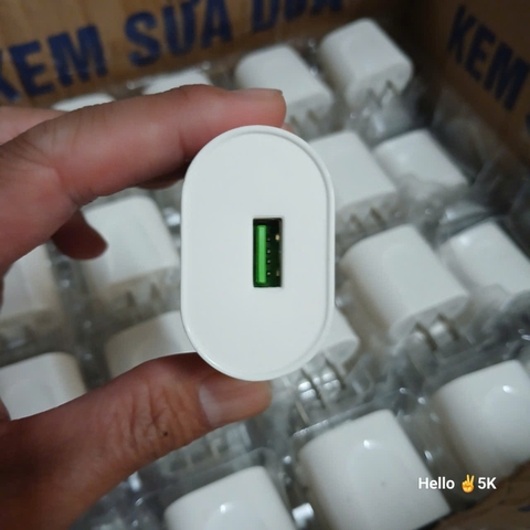 Cóc Sạc 5V2A USB Xanh Lá (40gram | Tụ Nhôm | Hộp 100c | Bảo hành 3 tháng 1 đổi 1 tức thì)