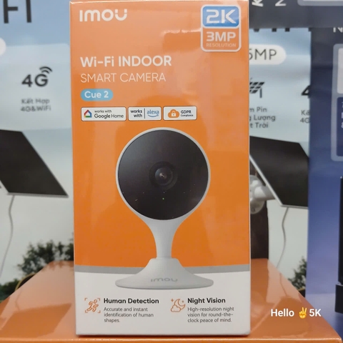 IMOU C32 2K 3MP - Tem 2026 | Cube đế Nam châm | Đàm thoại | Nhận thẻ 512GB | Onvif | H.265