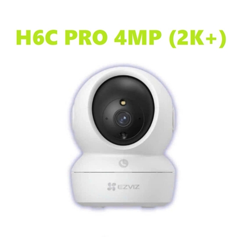 EZVIZ H6C Pro 4MP 2K+ (Đàm thoại | Quay quét | Có màu ban đêm)