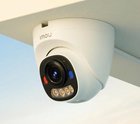 POE Outdoor IMOU PS8D 3MP / PS8D 5MP - Camera IP dạng DOME, IP67, Có mic, Có màu, Led xanh đỏ, tích hợp AI nhận diện người & xe