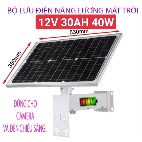 Tấm PIN NLMT dành cho Camera 12V ngoài trời Imou, Yoosee, Ezviz, Hikvision, Dahua, Tapo, Unv, Uniarch, Tiandy... Công suất sạc 40W & 80W | Bảo hành 12 Tháng, ko bảo hành rơi vỡ do chành xe vận chuyển | Bán theo thùng 2 bộ, rời +50k
