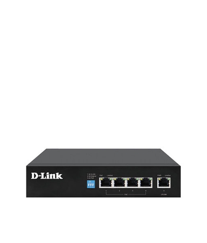 Switch D-Link hỗ trợ POE, tốc độ Gigabit 1Gbps (3 Năm | Vỏ Sắt)