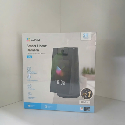 (5.0Ghz) EZVIZ S10 2K+ Camera màn hình thế hệ mới (Ra mắt Q3.2025)