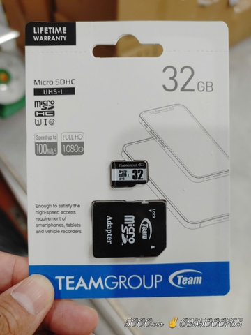 (2) TEAMGROUP 64G / 128G (Có Adapter) - Thẻ nhớ Chính Hãng ✌ NAT | 7 năm | Thùng 20 Hộp 45c