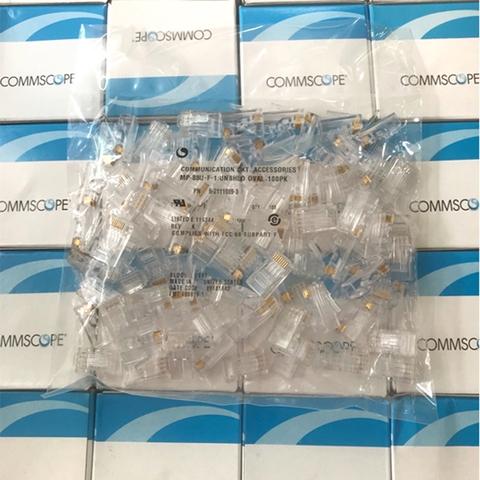 Hộp đầu mạng Commscope/AMP RJ45 Cat6 UTP (100c)