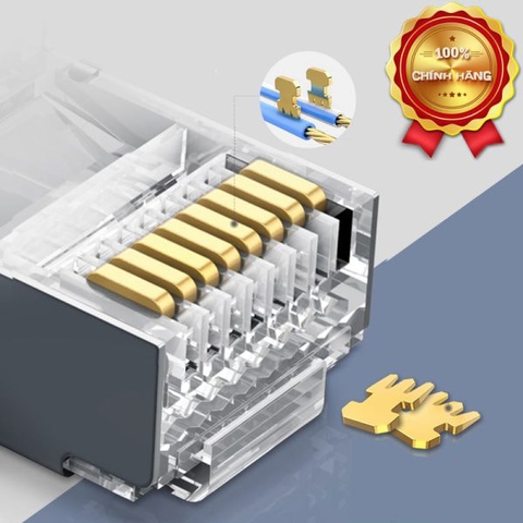 (2) Hạt mạng UGREEN RJ45 Cat6 UTP (1.0Gbps)