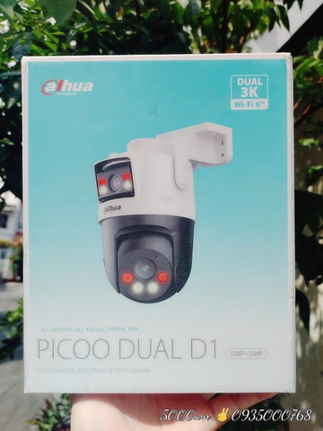 Camera Wifi Dahua P5D-5F 10MP (5MP+5MP)