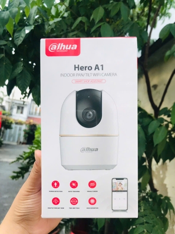DAHUA H5AE-5MP  - Camera Wifi trong nhà | Đàm thoại | Quay quét | Tầm nhìn ban đêm | thùng 30c | App: DMSS