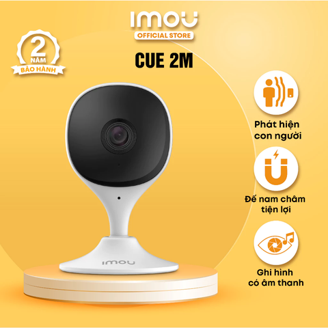 Camera Wi-Fi 2MP IMOU Cue 2M I IPC-C22CP-D-V2 I Đế nam châm I Không Loa