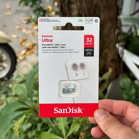 (Hộp 100c) Thẻ nhớ SANDISK 32GB - Hàng Chính Hãng ✌ Sandisk Việt Nam | Có tem phụ | 7 Năm | Giá theo hộp, ko bán lẻ