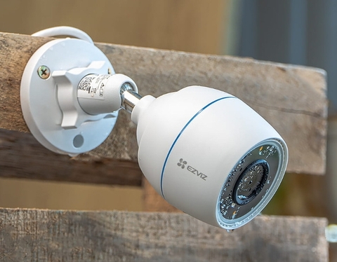 EZVIZ H3C 2MP thường ( 1920× 1080 | 30fps | Góc Chéo 98° | Ban đêm trắng đen | Có Micro | Không Loa | Thùng 30c | Lắp ngoài trời