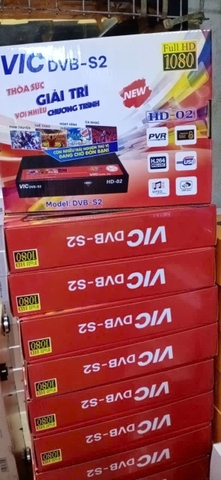 Đầu Thu Truyền Hình VỆ TINH DVB-S2 VIC HD-02 (Mua 50 Tặng 1 cùng loại)